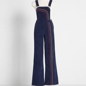 ModCloth Rainbow With Me corduroy overalls